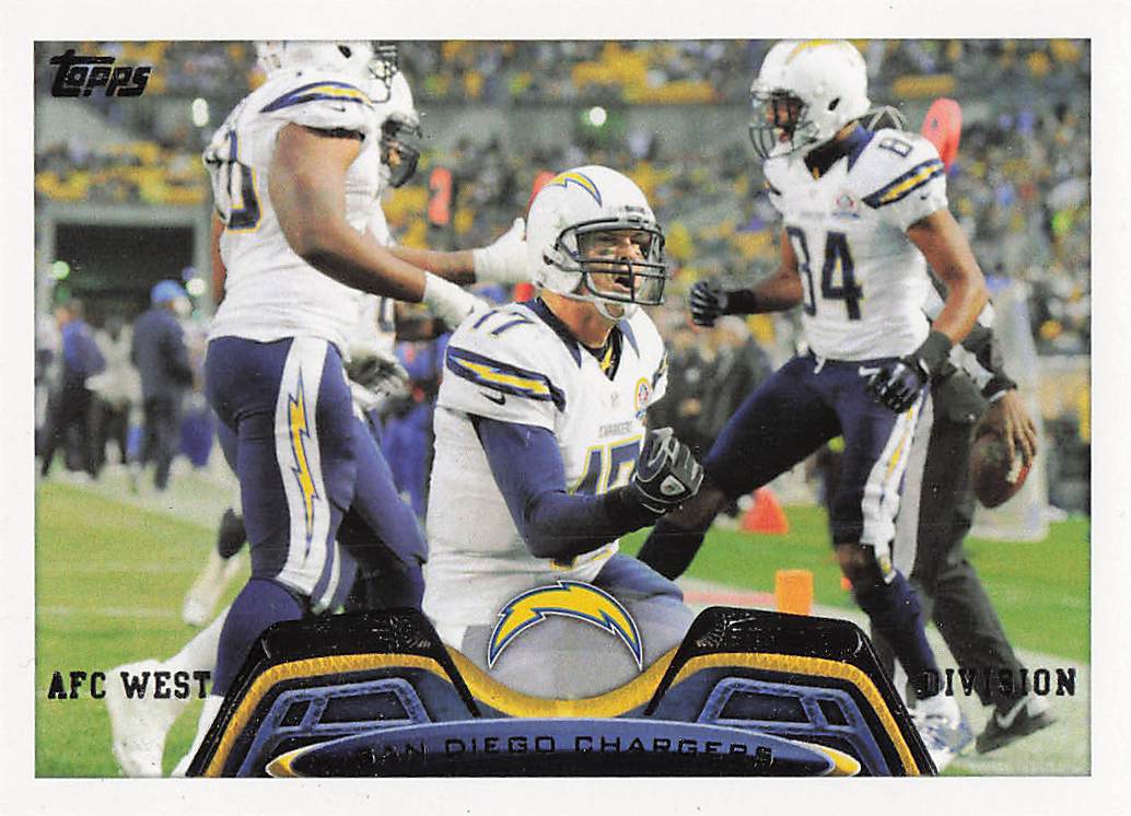 2013 Topps Football San Diego Chargers #431