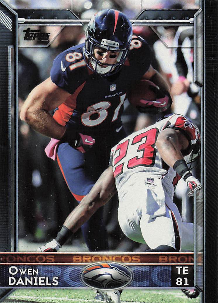 2015 Topps Football Owen Daniels #58