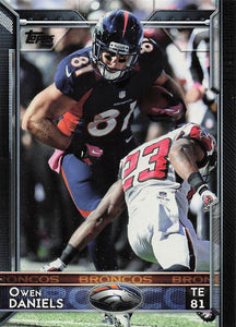 2015 Topps Football Owen Daniels #58