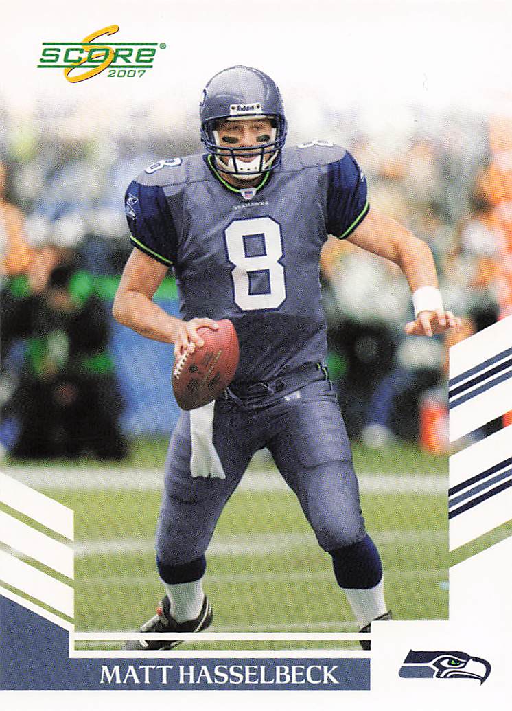 2007 Score Football Matt Hasselbeck #128