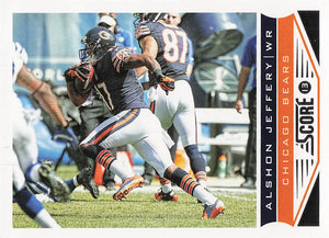 2013 Score Football Alshon Jeffery #36