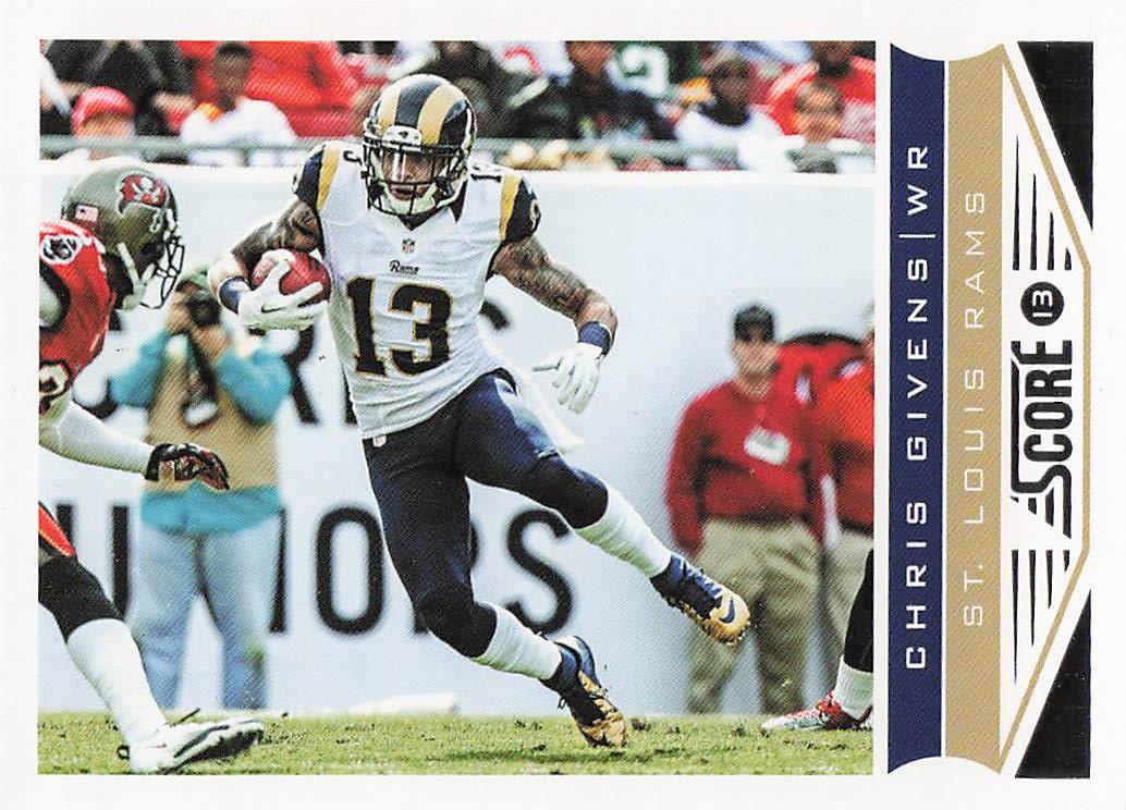 2013 Score Football Chris Givens #175
