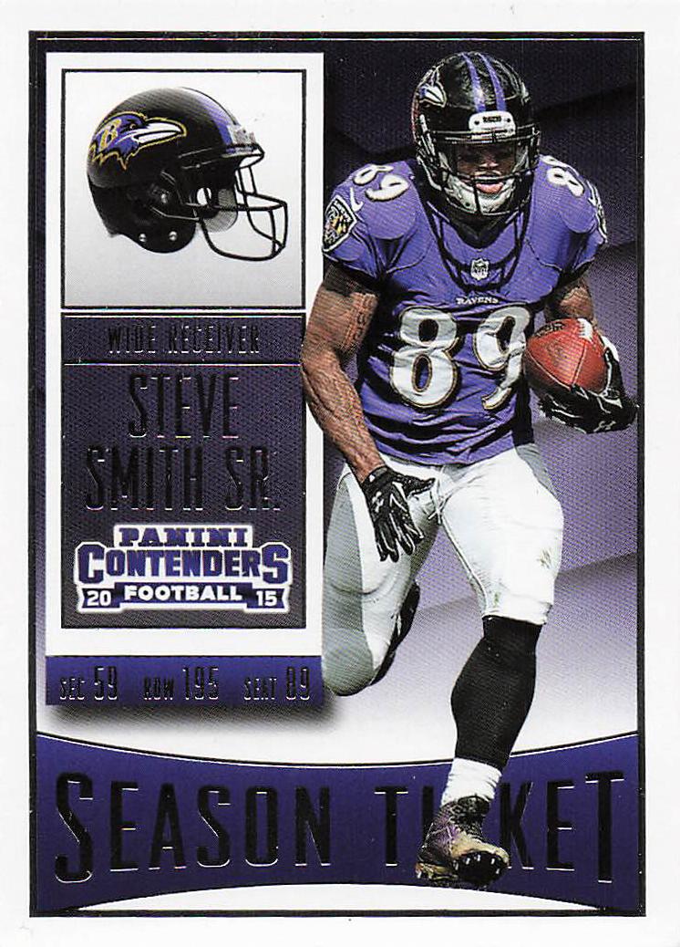 2015 Panini Contenders Football Steve Smith Sr. #50