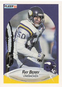1990 Fleer Football Ray Berry #94