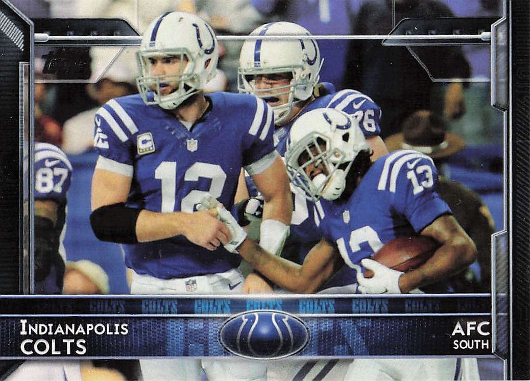 2015 Topps Football Indianapolis Colts #254