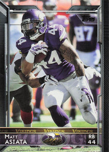2015 Topps Football Matt Asiata #174