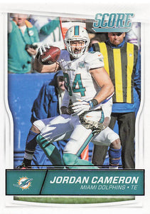 2016 Score Football Jordan Cameron #176
