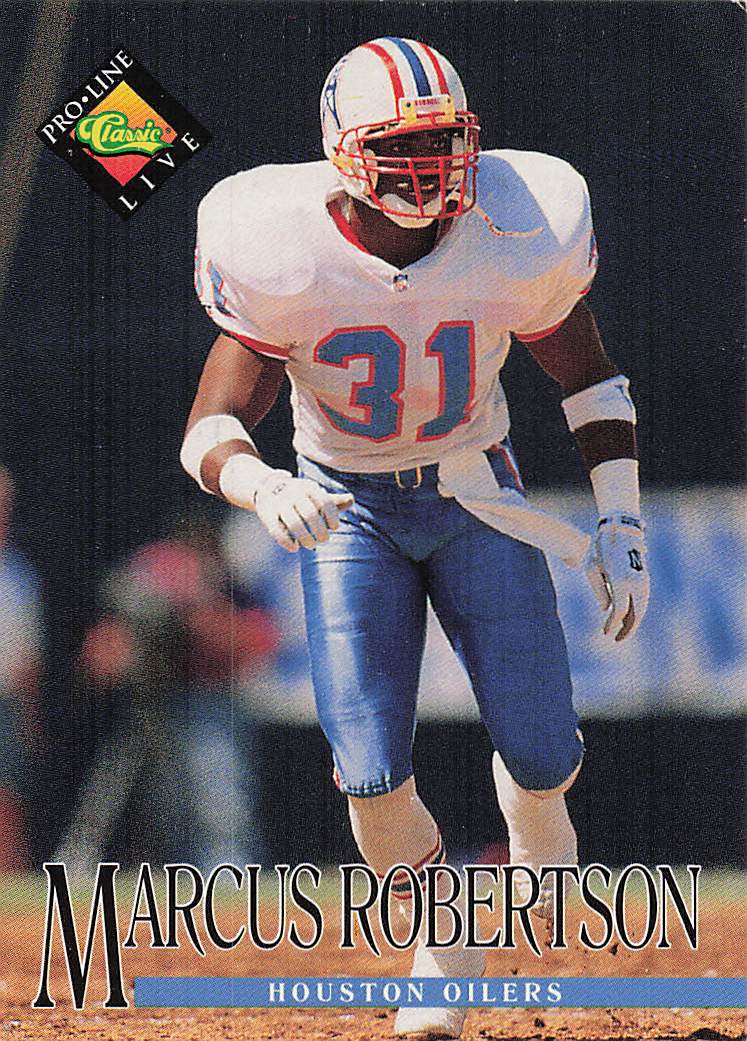 1994 Pro Line Live Football Marcus Robertson #259