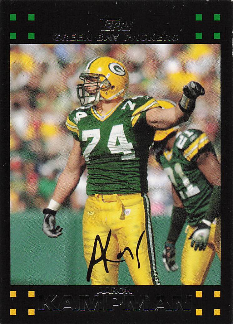 2007 Topps Football Aaron Kampman #261