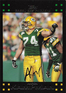 2007 Topps Football Aaron Kampman #261