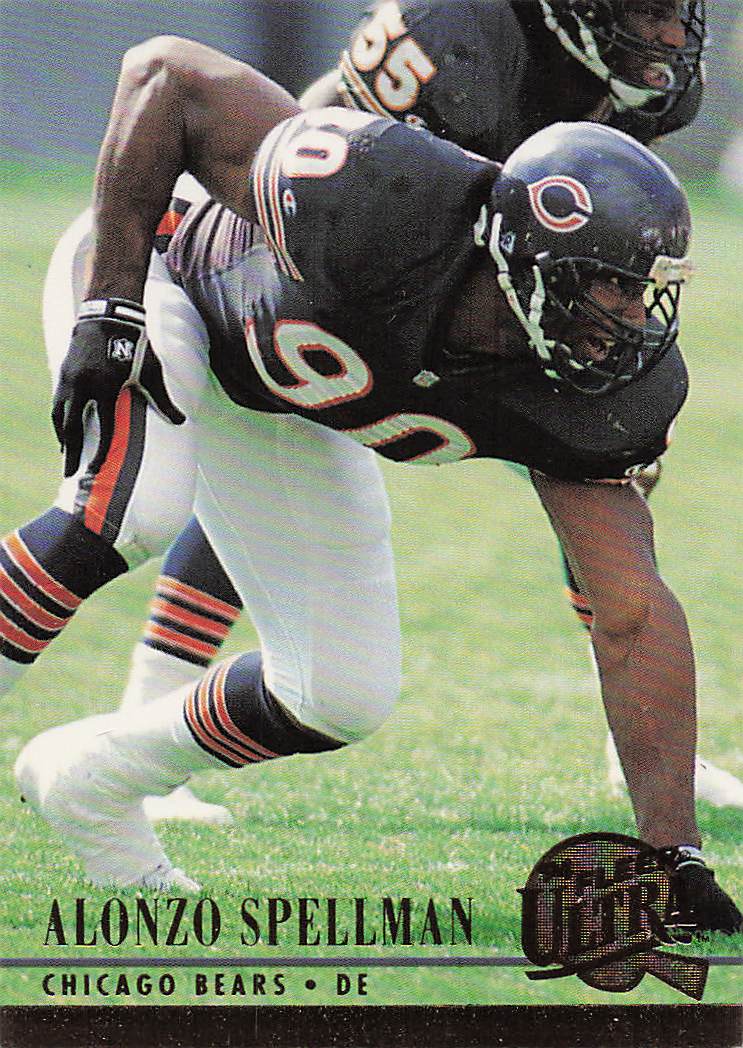 1994 Ultra Football Alonzo Spellman #39