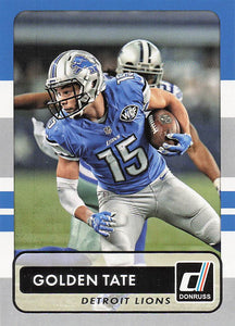2015 Donruss Football Golden Tate #115