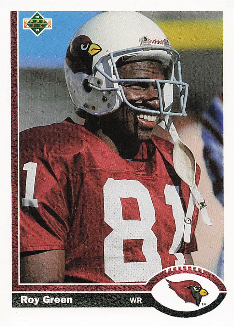1991 Upper Deck Football Roy Green #203b