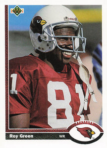 1991 Upper Deck Football Roy Green #203b