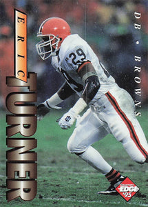 1995 Collector's Edge Football Eric Turner #48