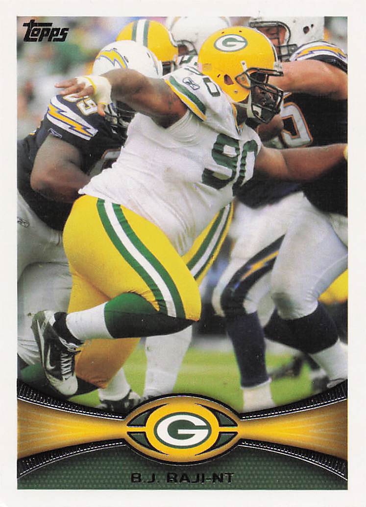 2012 Topps Football B.J. Raji #158