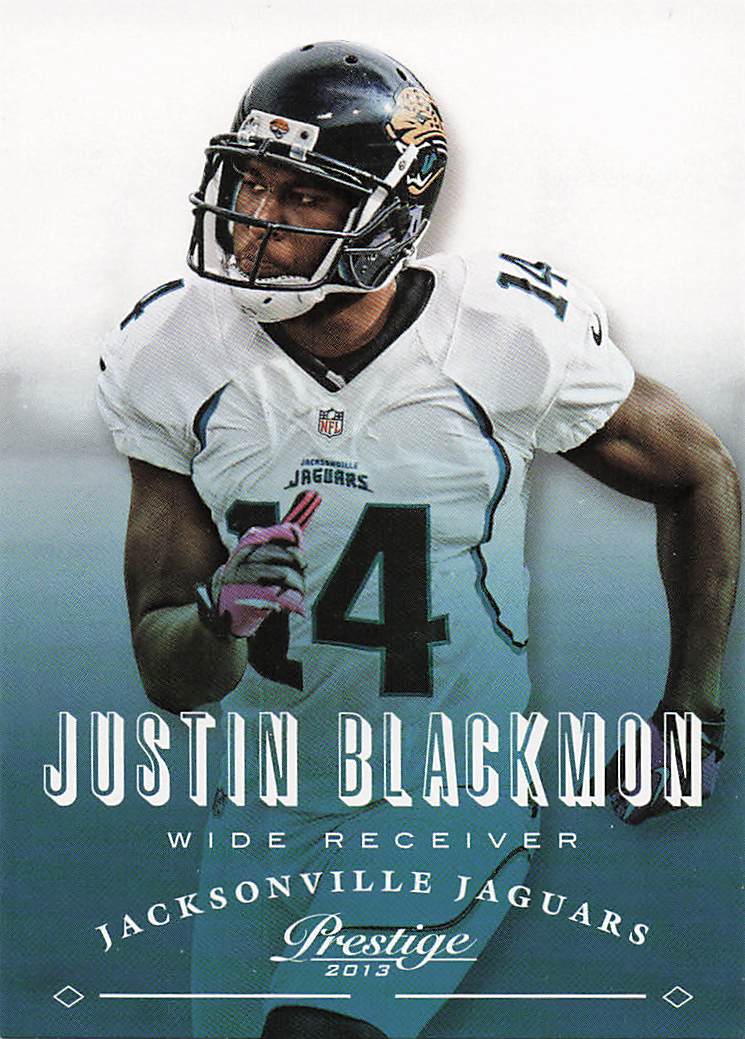 2013 Panini Prestige Football Justin Blackmon #91