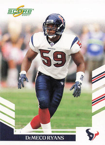 2007 Score Football DeMeco Ryans #217