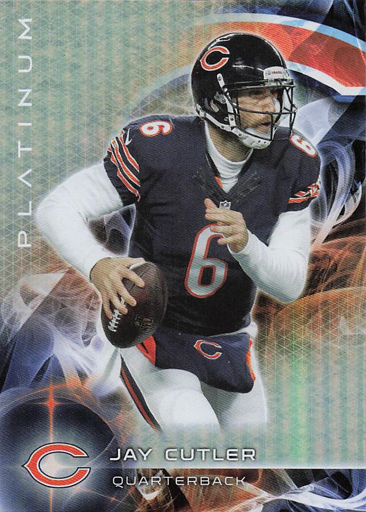 2015 Topps Platinum Football Jay Cutler #83