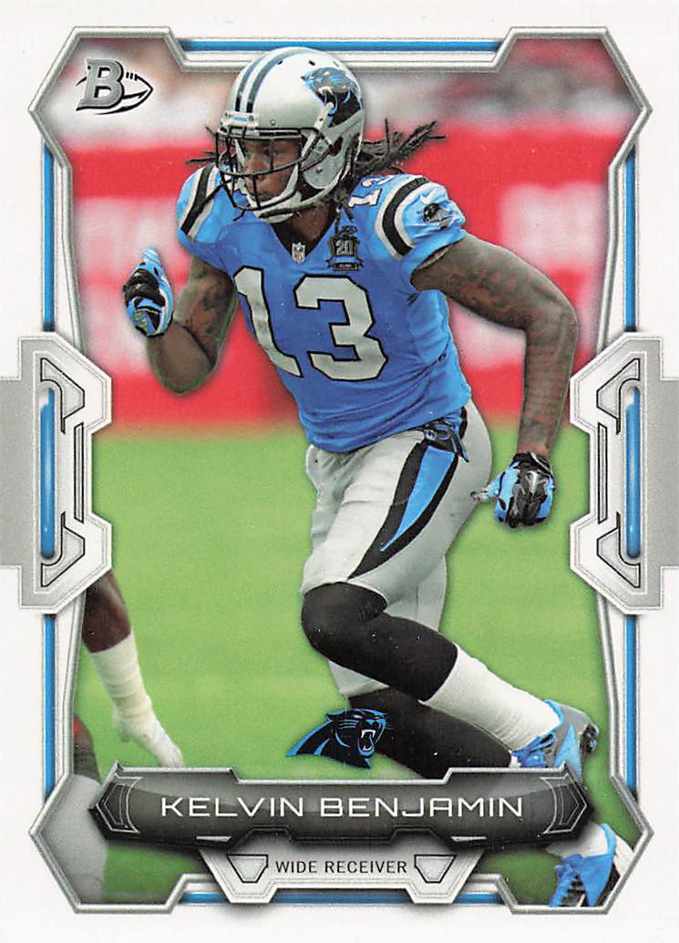 2015 Bowman Football Kelvin Benjamin #15