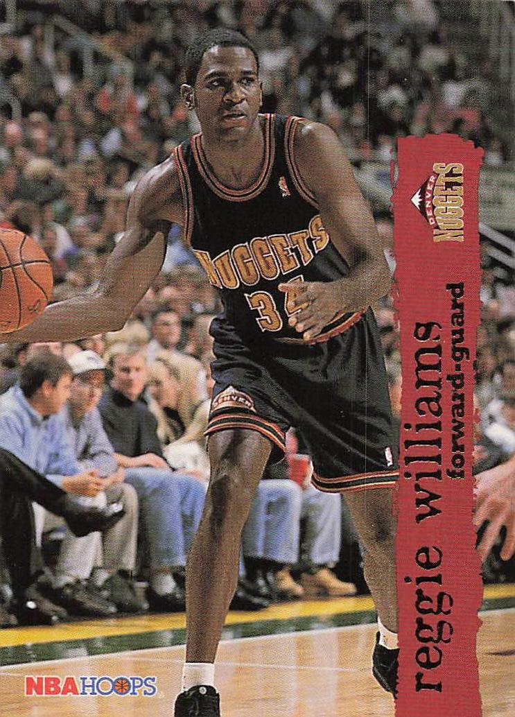 1995-96 Hoops Basketball Reggie Williams #302