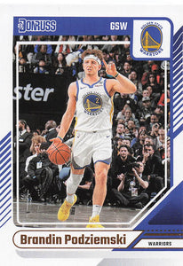 2024-25 Donruss Basketball Brandin Podziemski #22