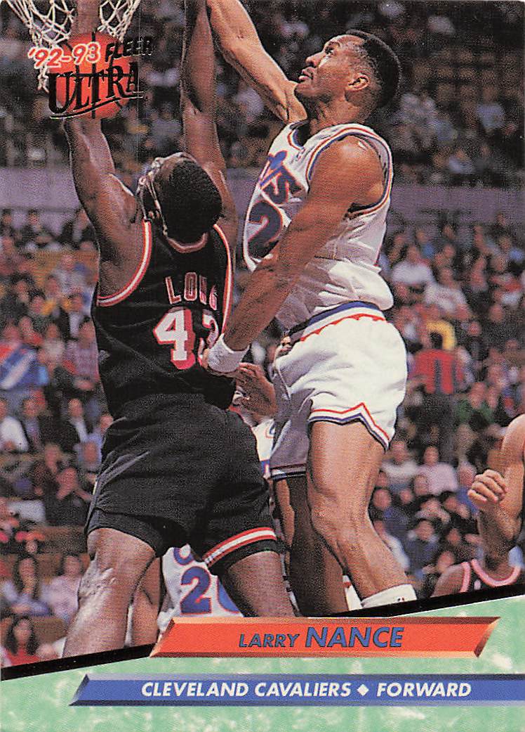 1992-93 Ultra Basketball Larry Nance #37