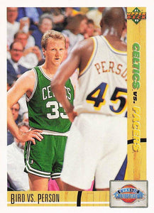 1991-92 Upper Deck Basketball Bird vs. Person #30