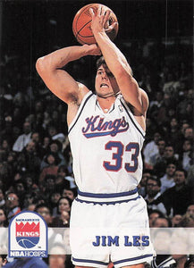 1993-94 Hoops Basketball Jim Les #402