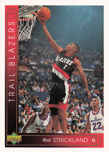 1993-94 Upper Deck Basketball Rod Strickland #73