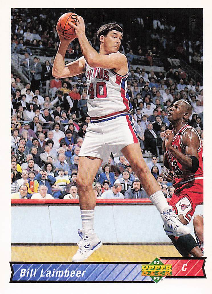 1992-93 Upper Deck Basketball Bill Laimbeer #223