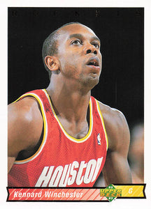 1992-93 Upper Deck Basketball Kennard Winchester #412