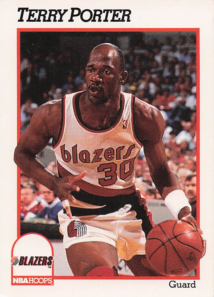 1991-92 Hoops Basketball Terry Porter #177