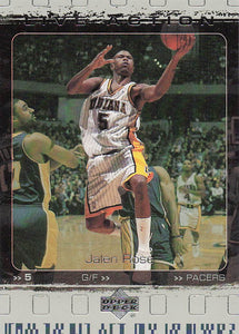 2000-01 Upper Deck Basketball Live Action Jalen Rose #LA3
