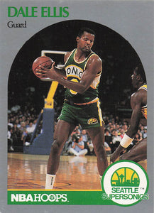 1990-91 Hoops Basketball Dale Ellis #277
