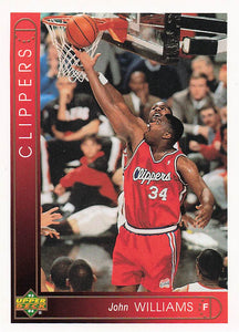 1993-94 Upper Deck Basketball John Williams #137