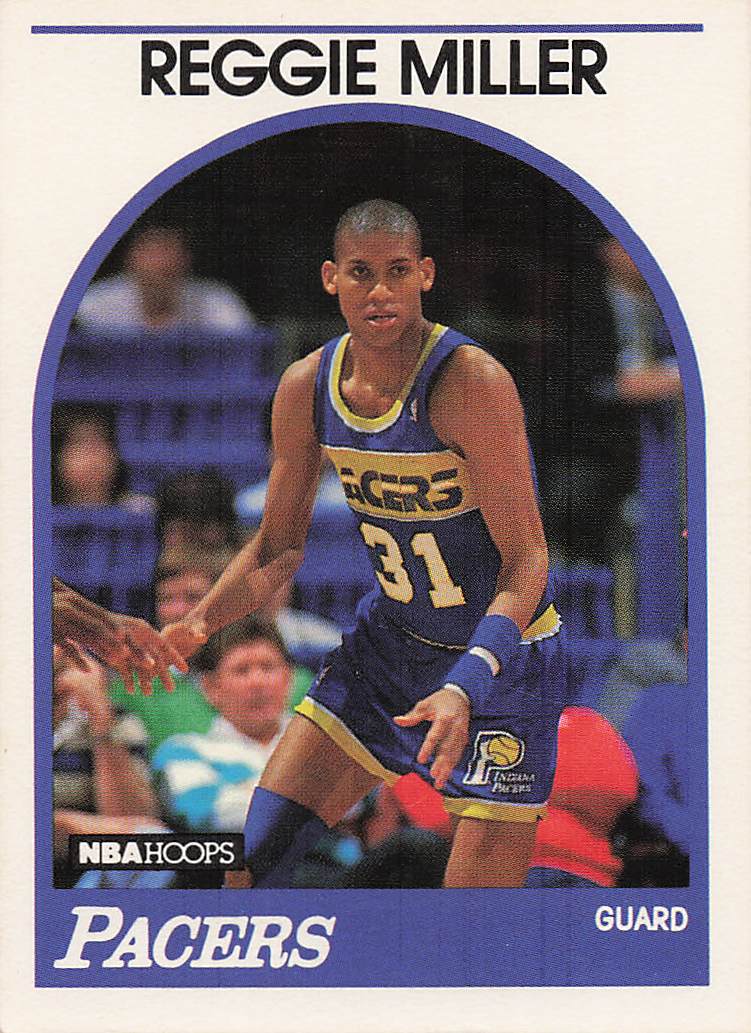 1989-90 Hoops Basketball Reggie Miller #29
