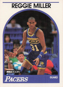 1989-90 Hoops Basketball Reggie Miller #29