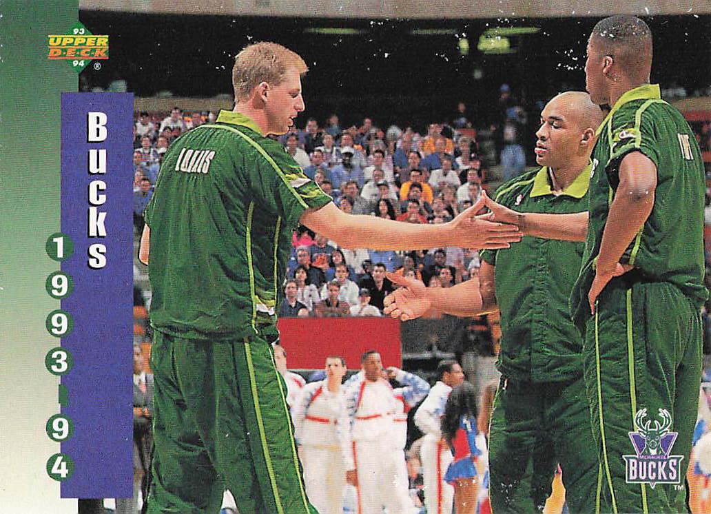 1993-94 Upper Deck Basketball Milwaukee Bucks #224