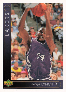 1993-94 Upper Deck Basketball George Lynch #159 Rookie