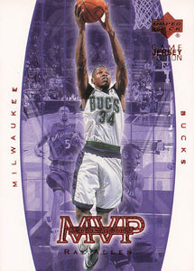 2000-01 Upper Deck Basketball Ray Allen #405