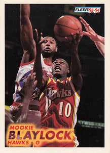 1993-94 Fleer Basketball Mookie Blaylock #2