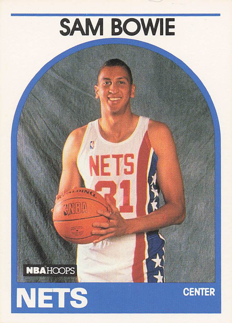 1989-90 Hoops Basketball Sam Bowie #337