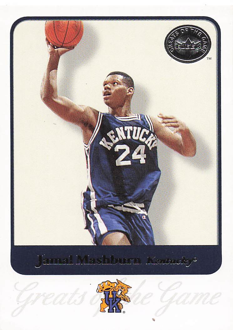 2001 Fleer Greats of the Game Basketball Jamal Mashburn #32