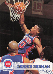 1993-94 Hoops Basketball Dennis Rodman #66