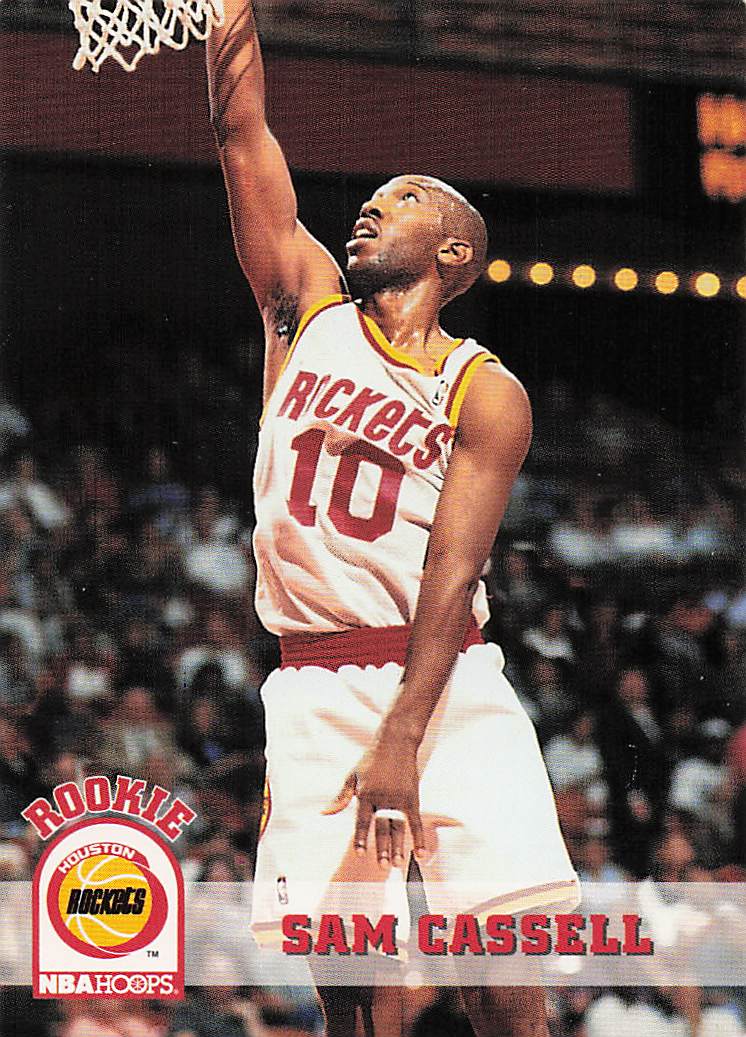 1993-94 Hoops Basketball Sam Cassell #342 Rookie