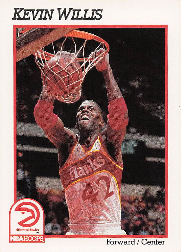 1991-92 Hoops Basketball Kevin Willis #8