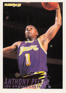 1994-95 Fleer Basketball Anthony Peeler #110