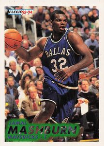 1993-94 Fleer Basketball Jamal Mashburn #274 Rookie