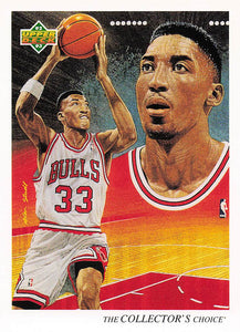 1992-93 Upper Deck Basketball Scottie Pippen #37b